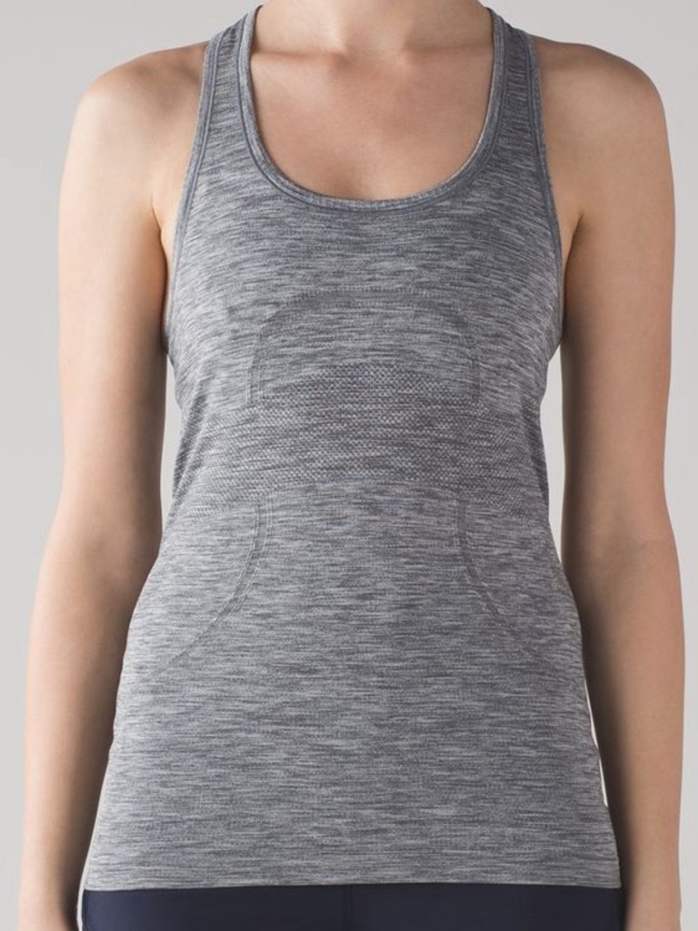 Lululemon Swiftly Tech Racerback Slate White size 6